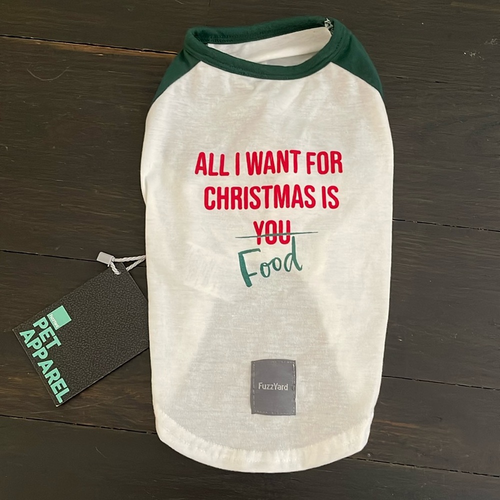 NWT Christmas Pet Shirt size: 2